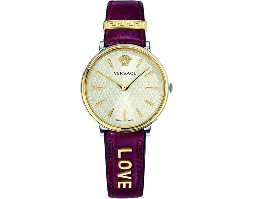 Versace V-Circle VBP020017 Quarzwerk Damen-Armbanduhr