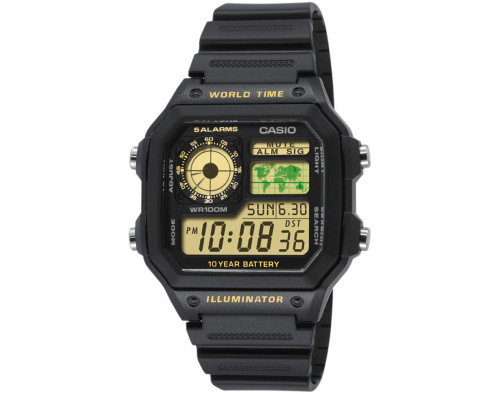 Casio Sports AE-1200WH-1B Man Quartz Watch
