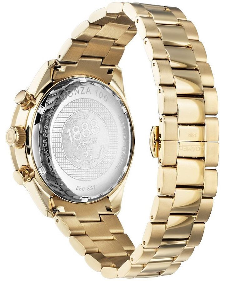 Roamer Monza 100 850837-48-75-20 Quarzwerk Herren-Armbanduhr