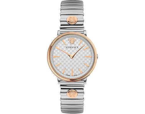 Versace V-Circle VE8105022 Quarzwerk Damen-Armbanduhr