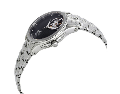 EDOX Grand Ocean Open Heart 85013-3-NIN Montre Mécanique Femme