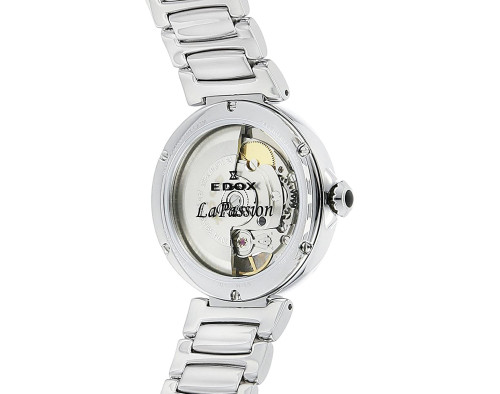 EDOX LaPassion Open Heart 85025-3M-ROIN Mechanisch Damen-Armbanduhr