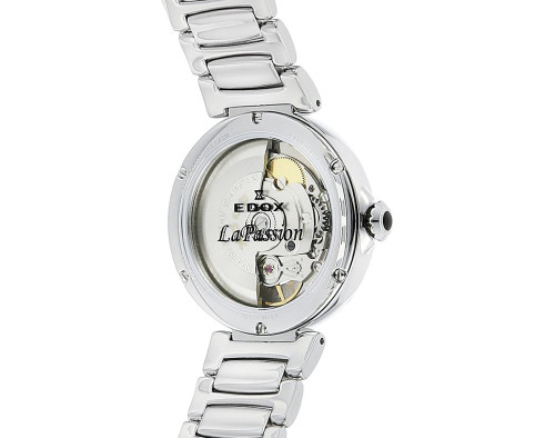 EDOX LaPassion Open Heart 85025-3M-ROIN Womens Mechanical Watch
