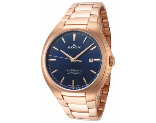 EDOX Les Bemonts 80114-37R-BUIR Mens Mechanical Watch