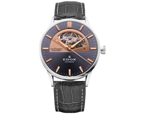 EDOX Les Vauberts 85014-3-GIR Mens Mechanical Watch