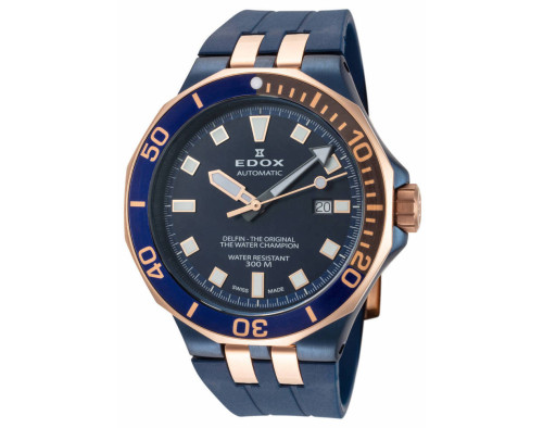EDOX Delfin Diver 80110-357BURCA-BUIR Mens Mechanical Watch