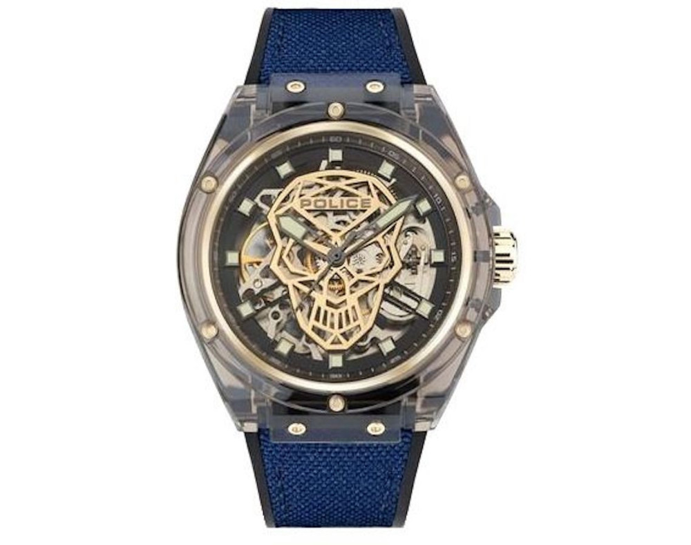 Police PEWGR1592403 Mechanisch Herren-Armbanduhr