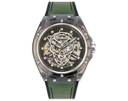 Police PEWGR1592404 Mechanisch Herren-Armbanduhr