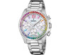 Festina Boyfriend Rainbow F20606/2 Quarzwerk Damen-Armbanduhr