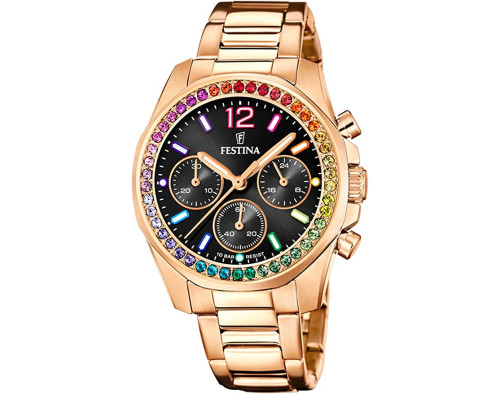 Festina Boyfriend Rainbow F20639/3 Montre Quartz Femme