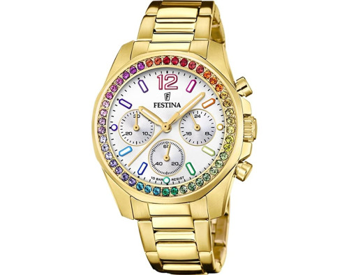 Festina Boyfriend Rainbow F20609/2 Montre Quartz Femme