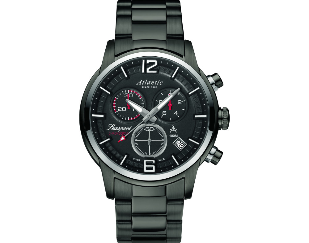 Atlantic Seasport 87466.46.45 Montre Quartz Homme Atlantic Seasport 87466.46.45 Montre Quartz Homme