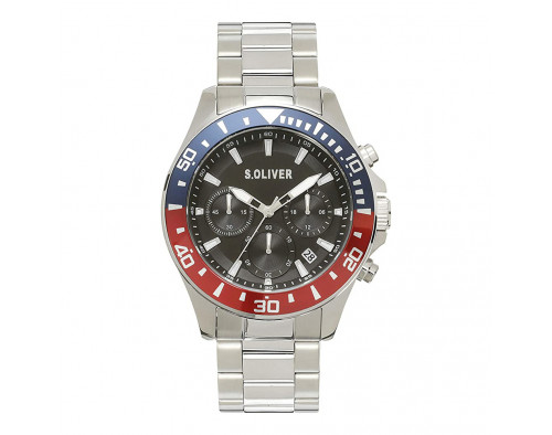 s.Oliver SO-4238-MC Orologio Uomo Al quarzo