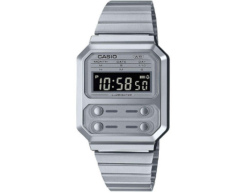 Casio Retro Vintage A100WE-7BEF Unisex Quartz Watch