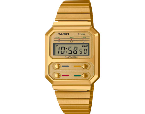 Casio Retro Vintage A100WEG-9AEF Unisex Quartz Watch