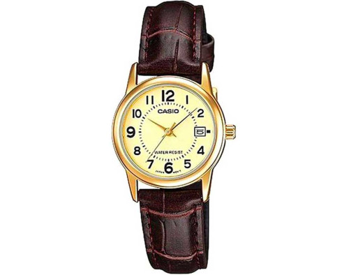 Casio Collection LTP-V002GL-9B Quarzwerk Damen-Armbanduhr
