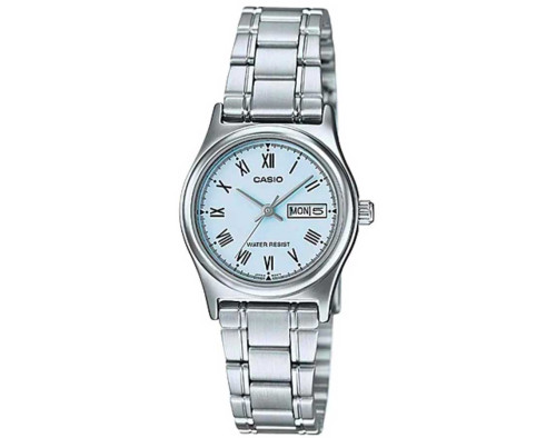 Casio Collection LTP-V006D-2B Quarzwerk Damen-Armbanduhr