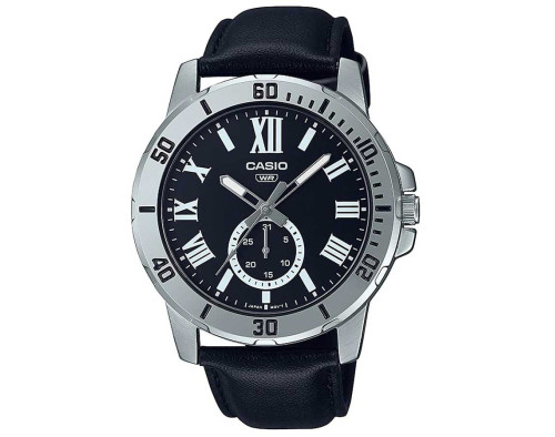 Casio Collection MTP VD200L 1B Man Quartz Watch