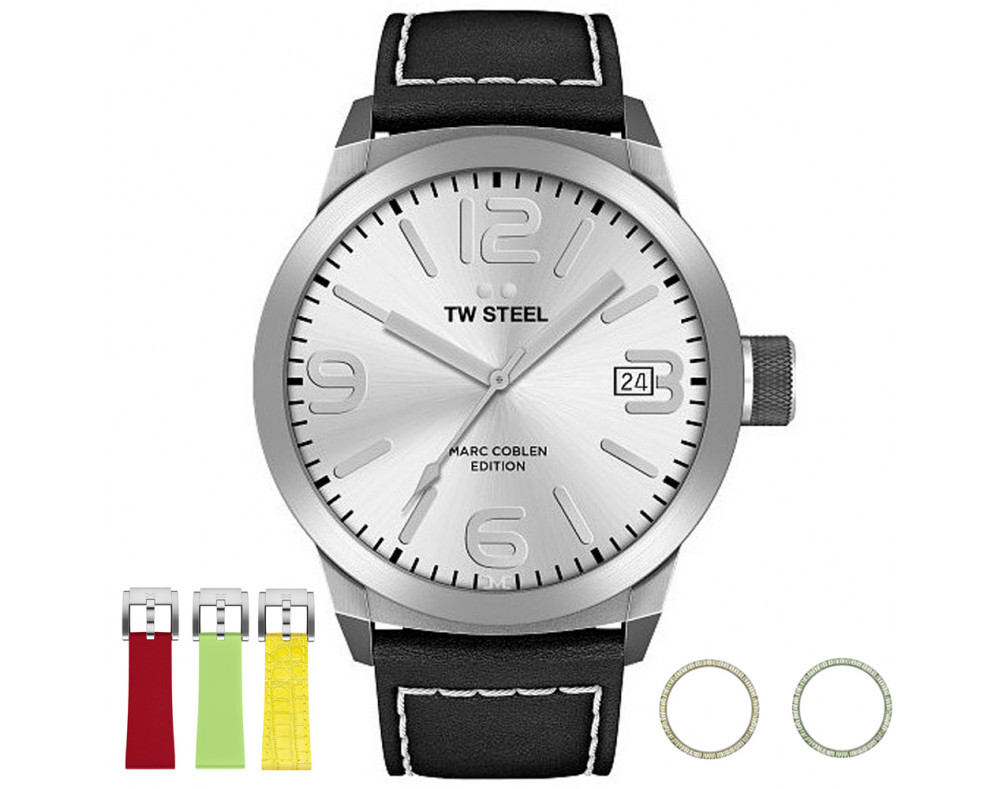 TW Steel Marc Coblen Edition TWMC24 Quarzwerk Herren-Armbanduhr