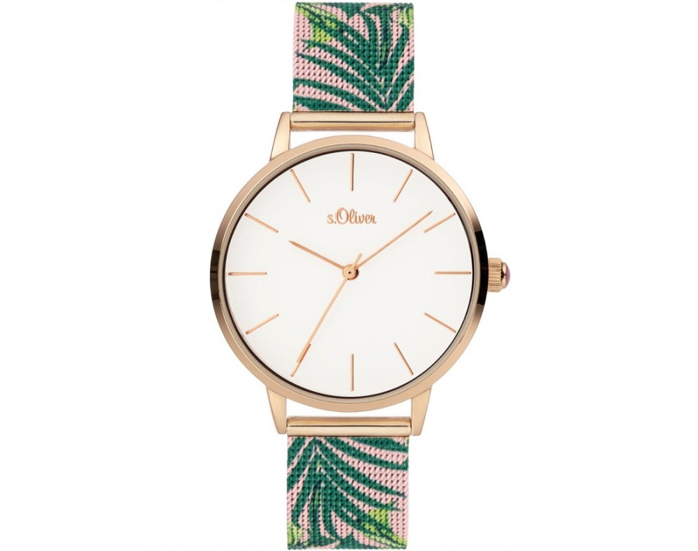 s.Oliver SO-3980-MQ Reloj Cuarzo para Mujer