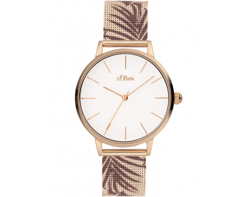 s.Oliver SO-3979-MQ Reloj Cuarzo para Mujer