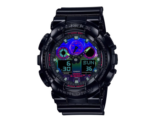 Casio G-Shock GA-100RGB-1AER Man Quartz Watch