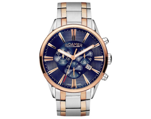 Roamer Superior 508837-49-85-50 Quarzwerk Herren-Armbanduhr