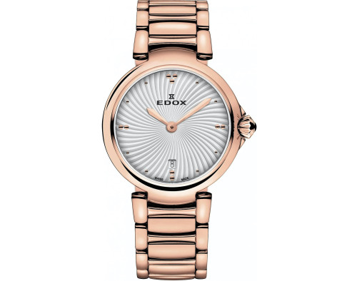 EDOX LaPassion 57002-37RM-AIR Montre Quartz Femme