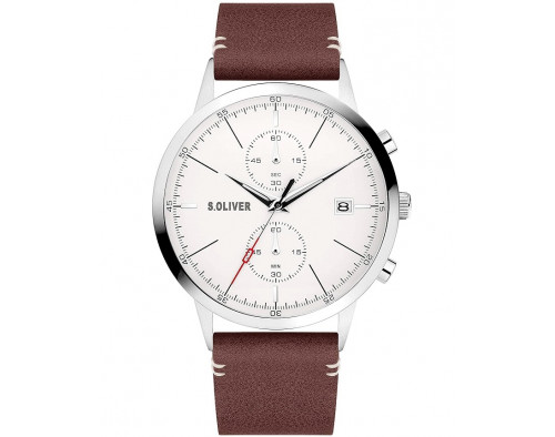 s.Oliver SO-4123-LC Reloj Cuarzo para Hombre