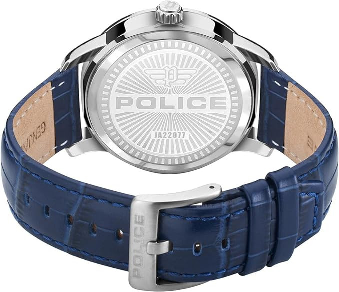 Police blue dial watch online