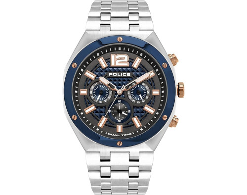 Police Kediri PL.15995JSTBL/61M Herrenuhr Dualtimer