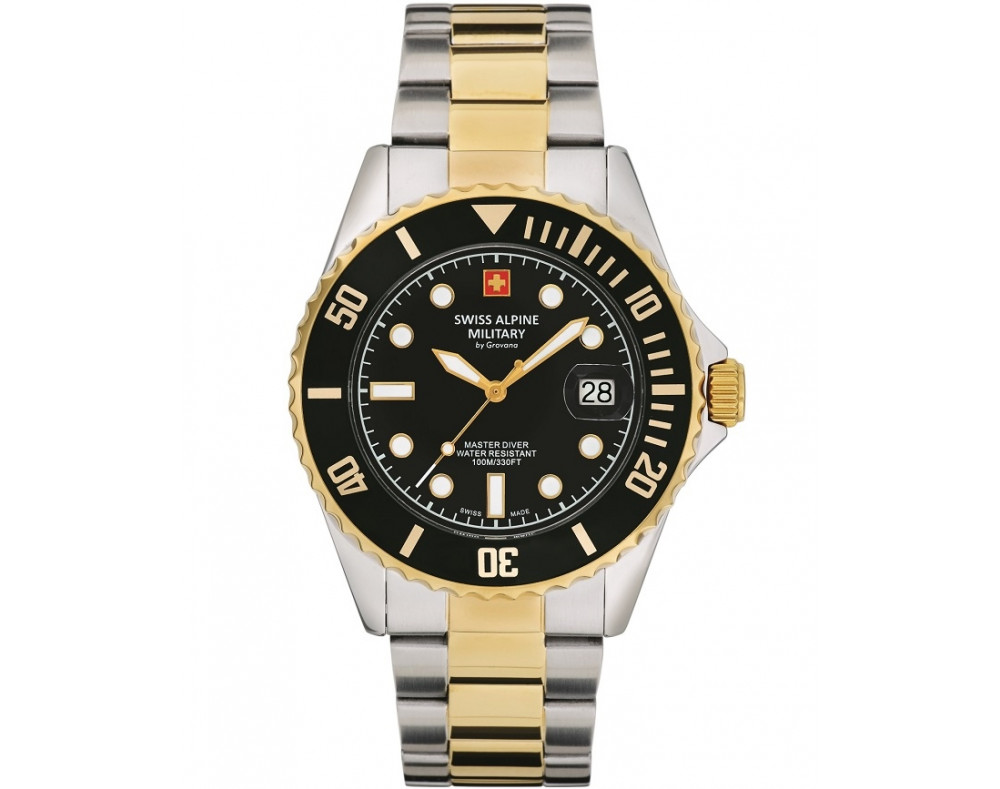 Swiss Alpine Military SAM7053.1147 Quarzwerk Herren-Armbanduhr Swiss Alpine Military SAM7053.1147 Quarzwerk Herren-Armbanduhr
