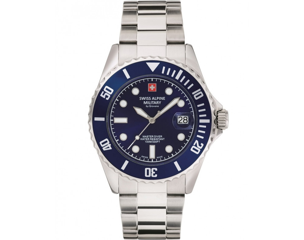 Swiss Alpine Military SAM7053.1135 Quarzwerk Herren-Armbanduhr Swiss Alpine Military SAM7053.1135 Quarzwerk Herren-Armbanduhr