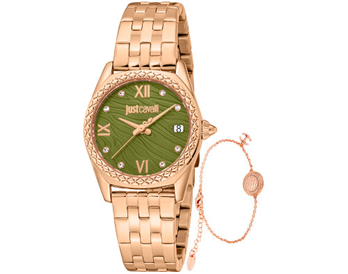 Just Cavalli Set JC1L312M0085 Quarzwerk Damen-Armbanduhr