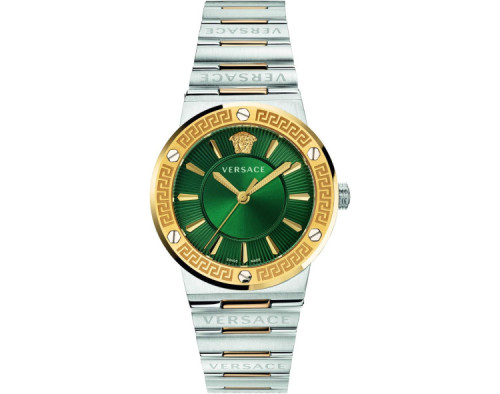 Versace Greca Logo VEVH00720 Quarzwerk Damen-Armbanduhr