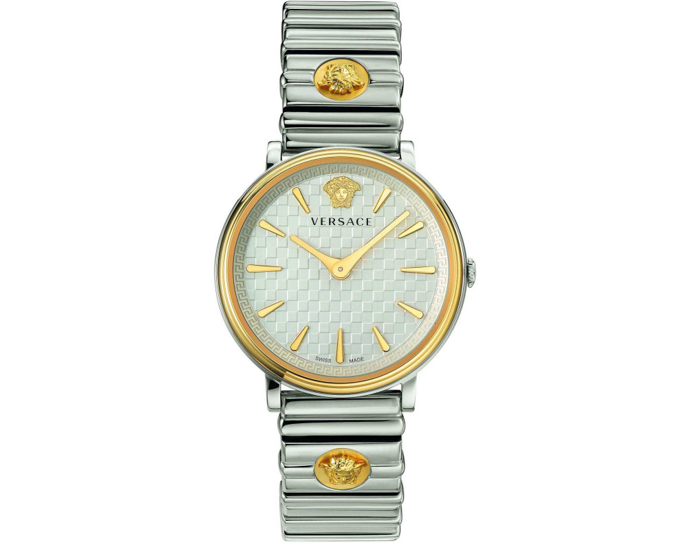 Versace V-Circle VE8101419 Quarzwerk Damen-Armbanduhr Versace V-Circle VE8101419 Quarzwerk Damen-Armbanduhr