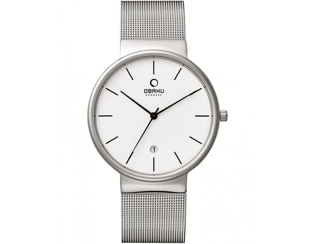 Obaku Klar V153GDCIMC Mens Quartz Watch Obaku Klar V153GDCIMC Mens Quartz Watch