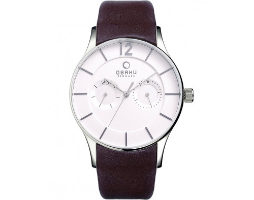 Obaku Vild V175GMCIRN Mens Quartz Watch