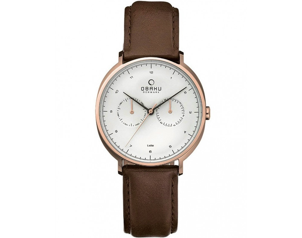 Obaku V193GMVIRN Mens Quartz Watch Obaku V193GMVIRN Mens Quartz Watch