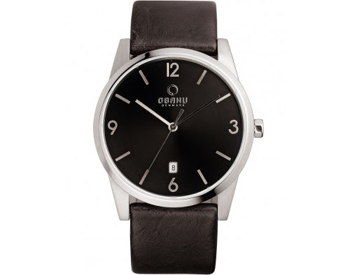 Obaku Sten V169GDCBRB Montre Quartz Homme