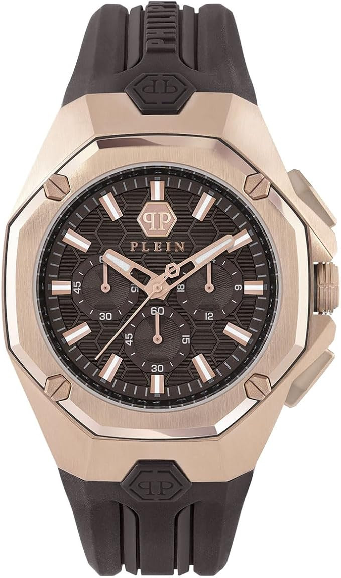 Philipp Plein Octagon Hyper PWTBA0223 Кварцевый шкаф для одежды-Armbanduhr