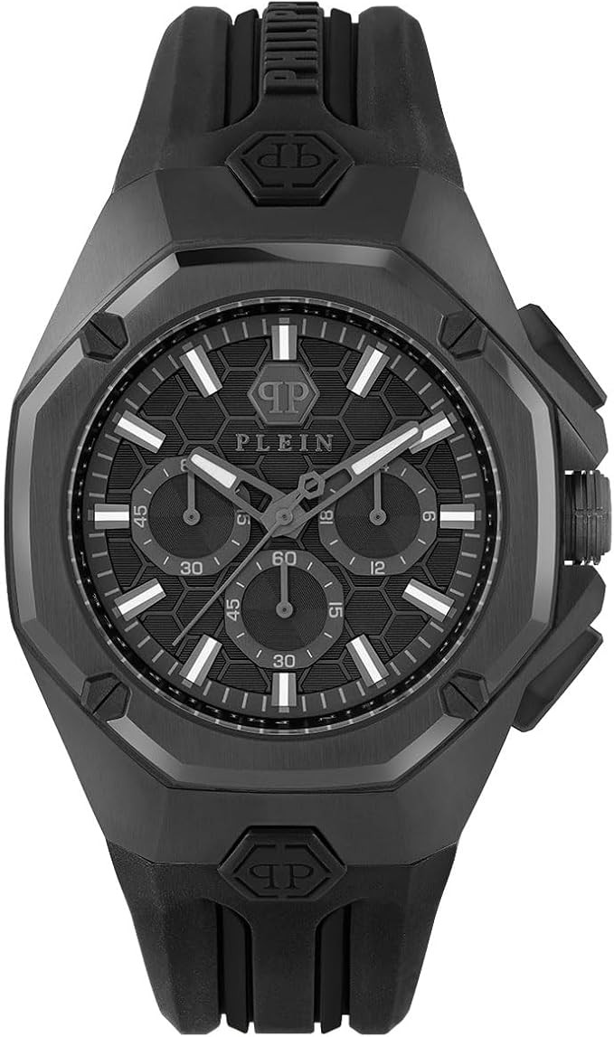Philipp Plein Octagon Hyper PWTBA0623 Кварцевый шкаф для одежды-Armbanduhr
