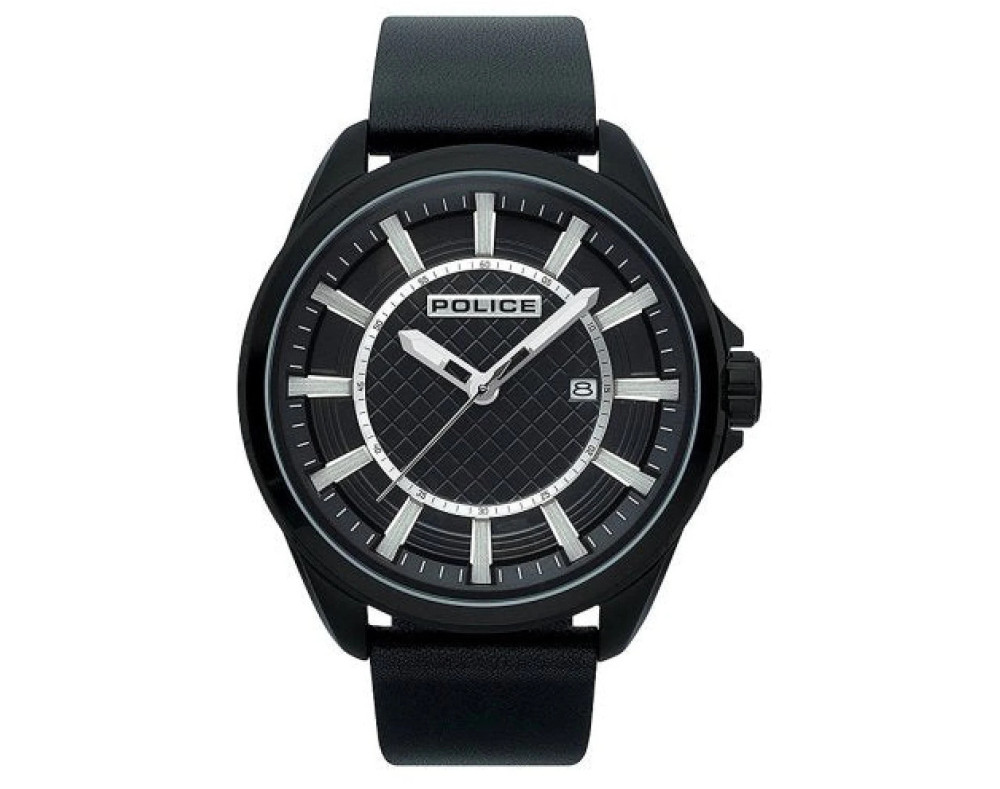 Police Checkmate PL.15408JSB/02 Quarzwerk Herren-Armbanduhr