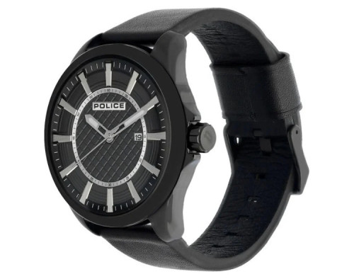 Police Checkmate PL.15408JSB/02 Quarzwerk Herren-Armbanduhr