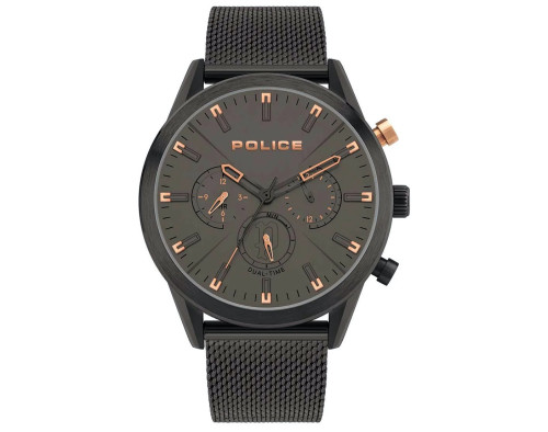 Police Silfra PL.16021JSB/79MM Quarzwerk Herren-Armbanduhr