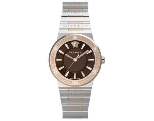 Versace Greca Logo VEVH01220 Quarzwerk Damen-Armbanduhr
