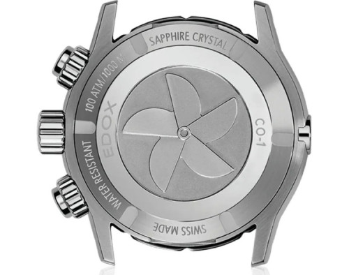 EDOX CO-1 Chrono Titanium 10242-TINBN-VIDNO