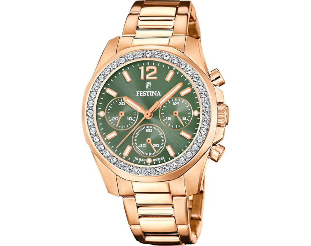 Festina Boyfriend Rainbow F20639/A Quarzwerk Damen-Armbanduhr