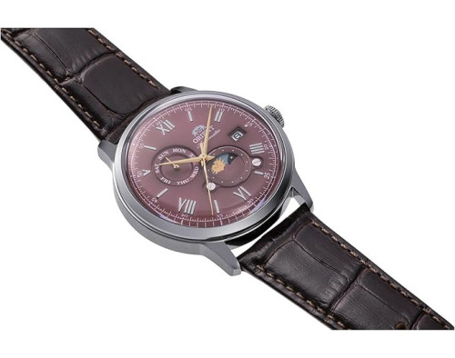 Orient Sun & Moon RA-AK0807R30B Mechanisch Herren-Armbanduhr