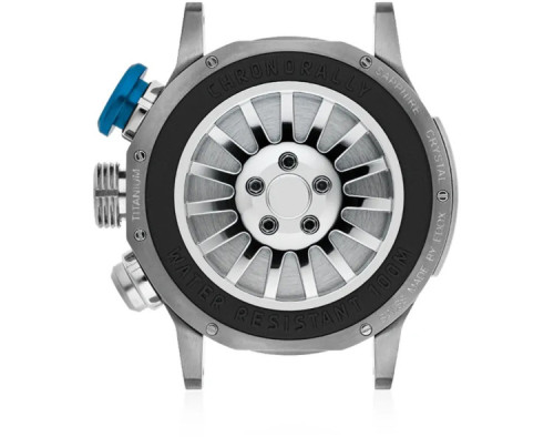EDOX Chronorally Titanium 38003-TINBU-GNBU